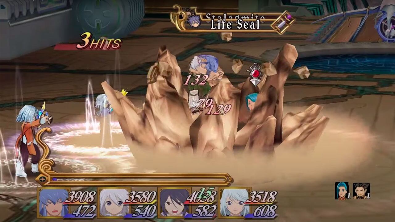 Tales of Symphonia se destaca por ser un RPG con un ofrecer un entretenido sistema de combate.