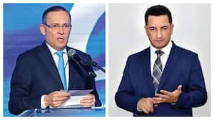 Efraín Cepeda le reclamó a Andrés Idárraga.