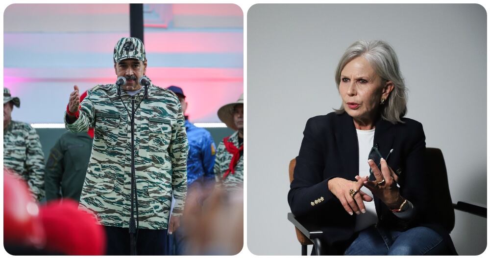 Nicolás Maduro y Rita Karanauskas.