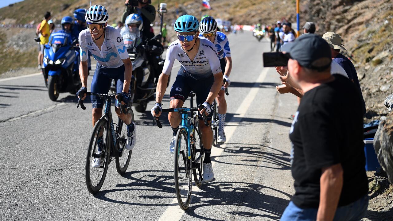 Miguel Ángel López y Enric Mas, dos de los aspirantes al podio de La Vuelta