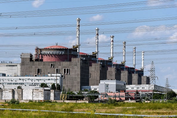La central nuclear de Zaporiyia, en Ucrania, se encuentra bajo dominio ruso.