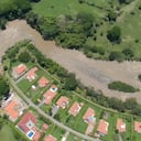 Sobrevuelo sobre zona de influencia del volcán Nevado del Ruiz.