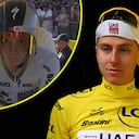 Remco Evenepoel derrotó a Tadej Pogacar en la contrarreloj individual.