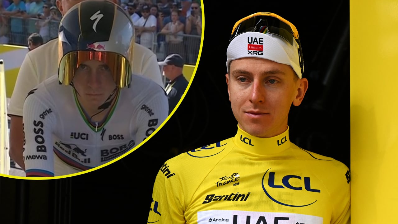 El belga Remco Evenepoel derrotó a Tadej Pogacar en la contrarreloj individual.