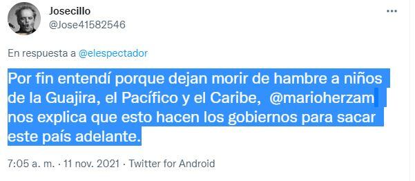 Crítica a Mario Hernández