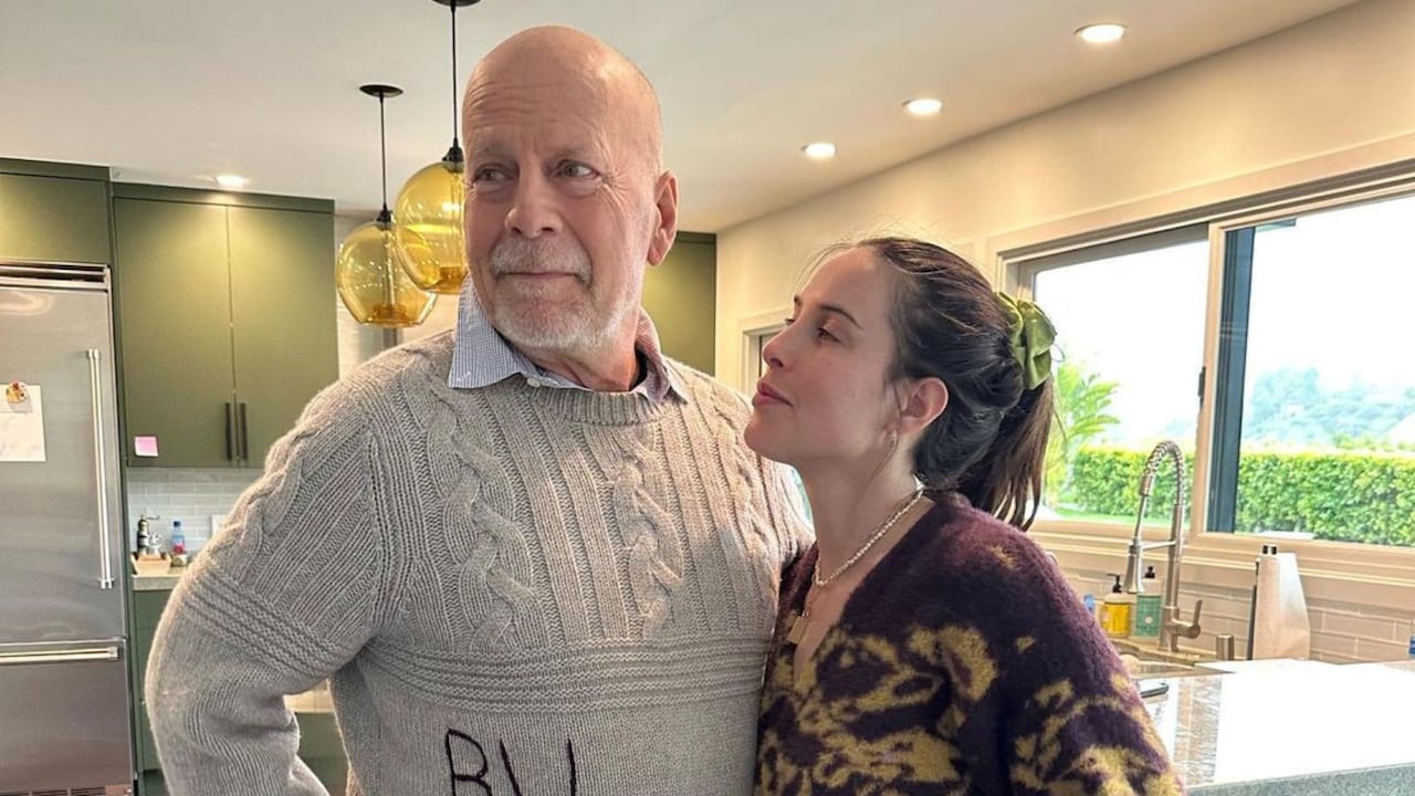 Hija de Bruce Willis publica tierna foto junto a él y en redes ‘estallan’ de emoción