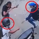 En cuestión de segundos, los presuntos delincuentes cometieron el robo.