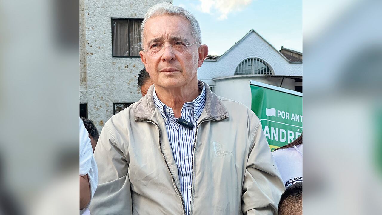 Álvaro Uribe, expresidente de Colombia.