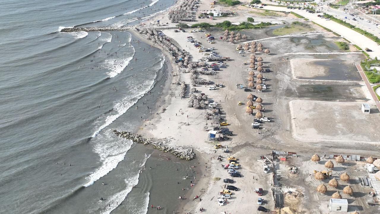 Playas de Puerto Colombia, Atlántico.
