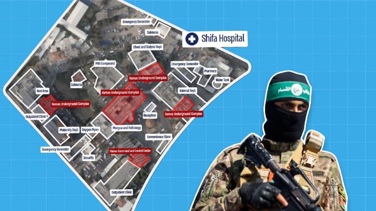 Según las fuerzas militares existe varios túneles que conectan el centro médico con sus inmediaciones