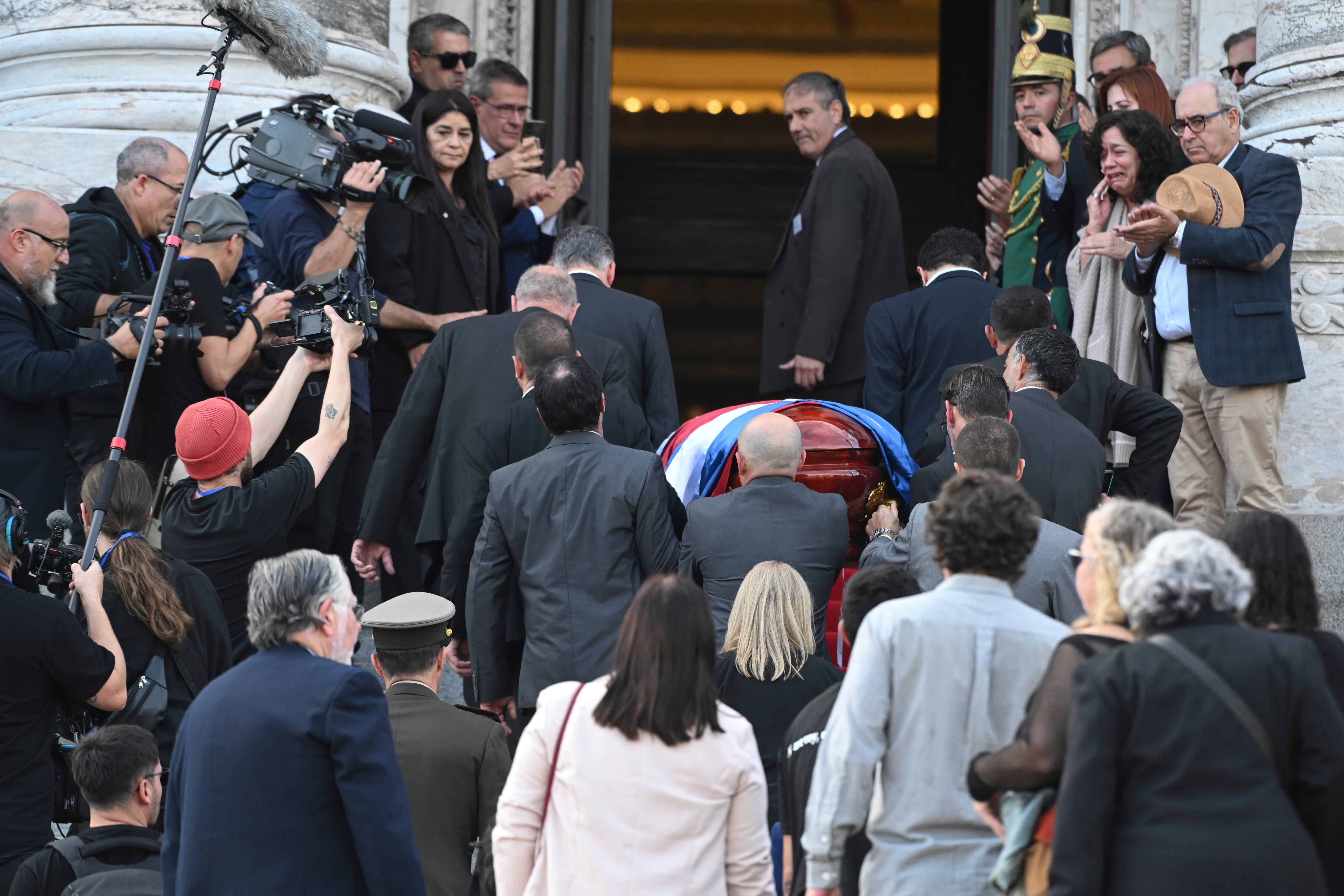 Funeral de Pepe Mujica en Montevideo, Uruguay.