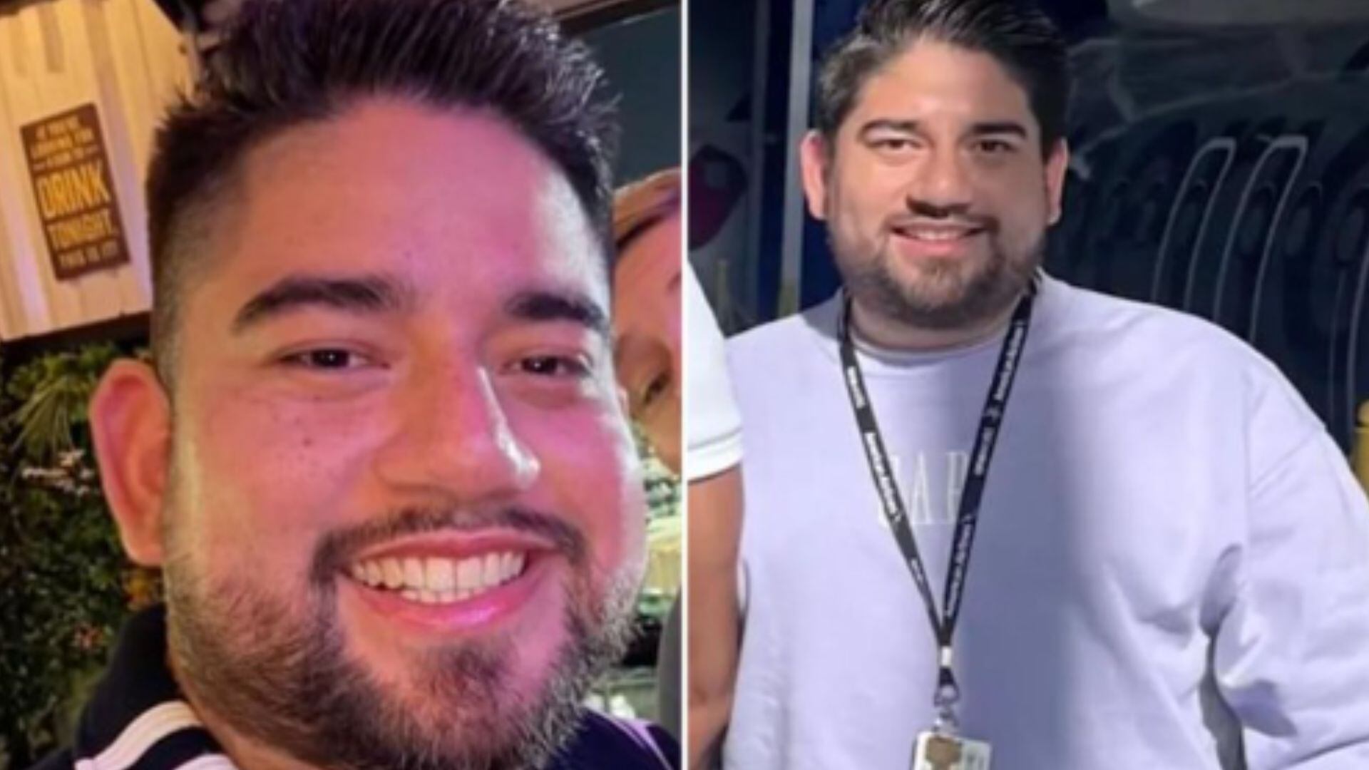 Eric Gutiérrez, auxiliar de American Airlines, es recordado por su familia y colegas como una persona alegre y cercana.