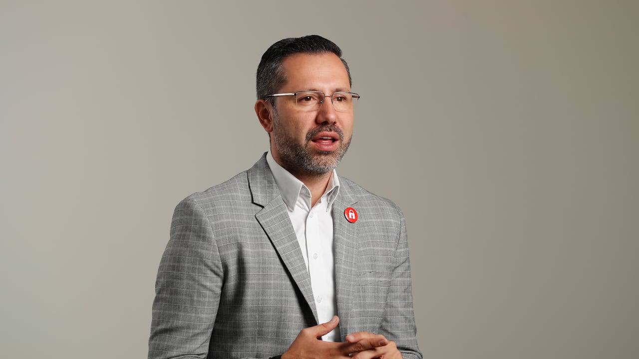 Jaime Andrés Beltrán, candidato a la Alcaldía de Bucaramanga.