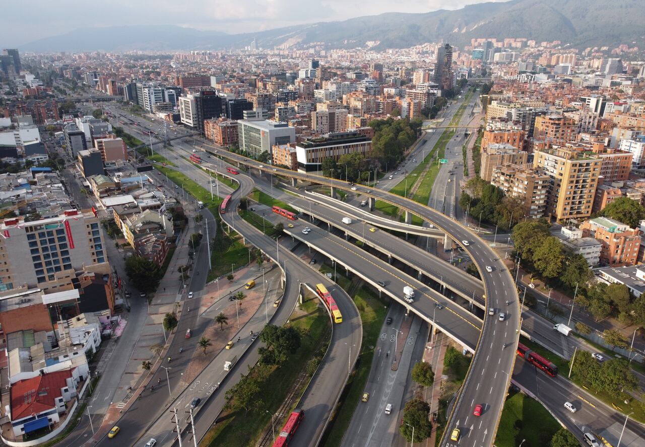 Panorámicas Bogota en cuarentena estricta abril 16 de 2021