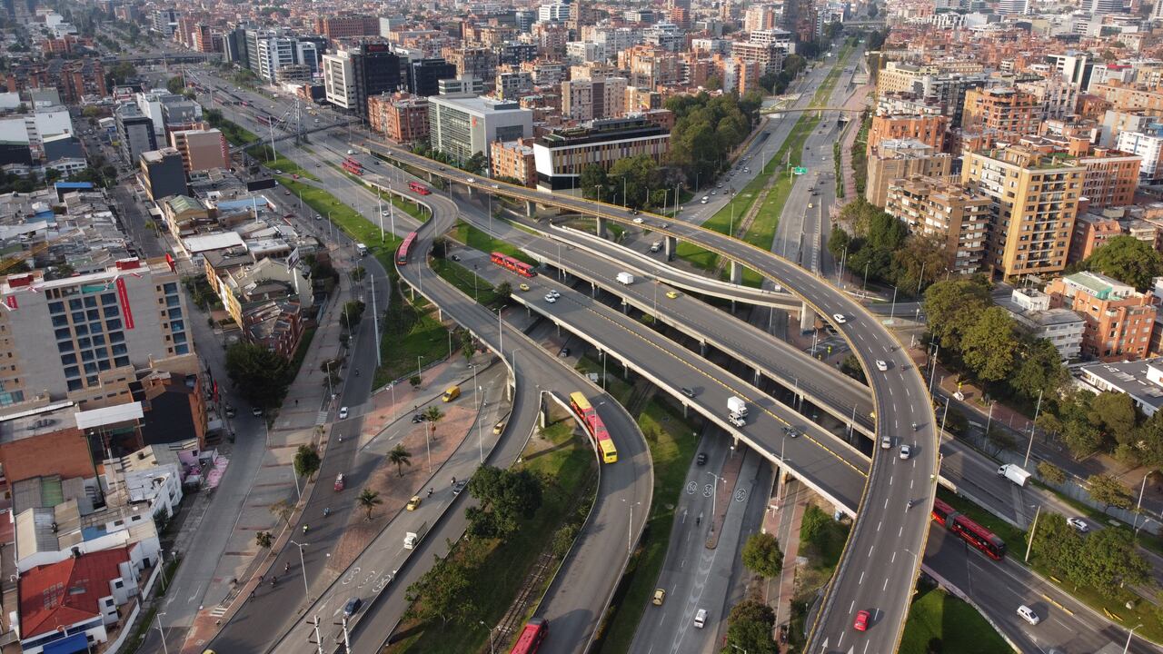 Panorámicas Bogota en cuarentena estricta abril 16 de 2021