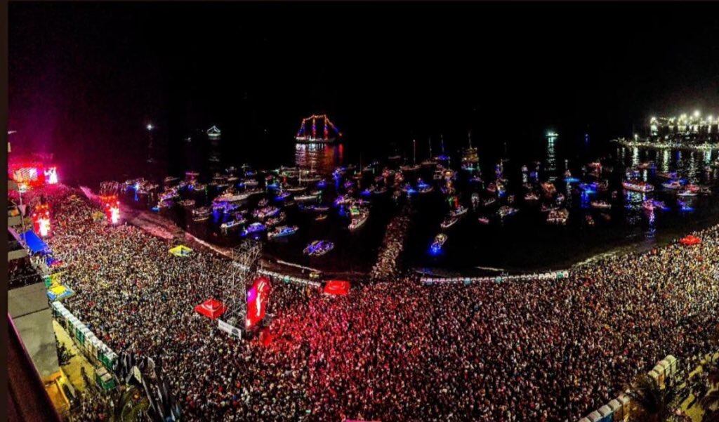 La Fiesta del Mar reunió miles de samarios y turistas alrededor de diferentes actividades gratuitas por toda la ciudad.
