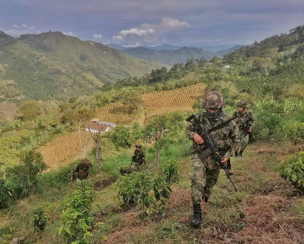 Desde el Ejército afirman que hacen presencia en Caldas, Quindío y Risaralda