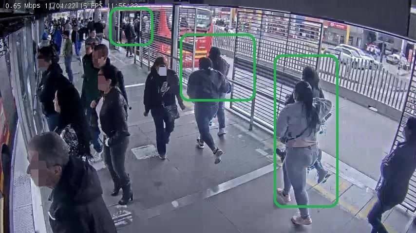 La banda estaba integrada por 7 hombres y 6 mujeres, todos de nacionalidad extranjera: venezolanos entre los 21-41 años de edad.