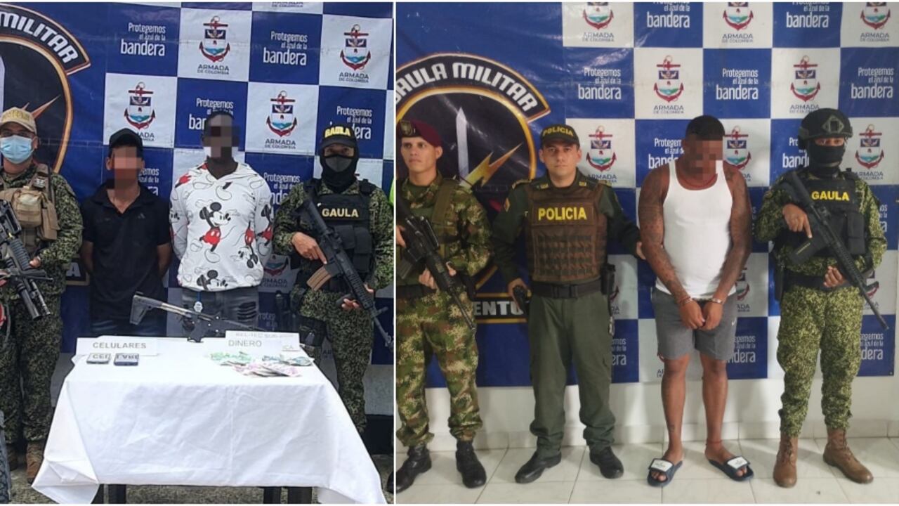 Un juez definirá si los capturados tendrán que enfrentar su proceso en la cárcel.