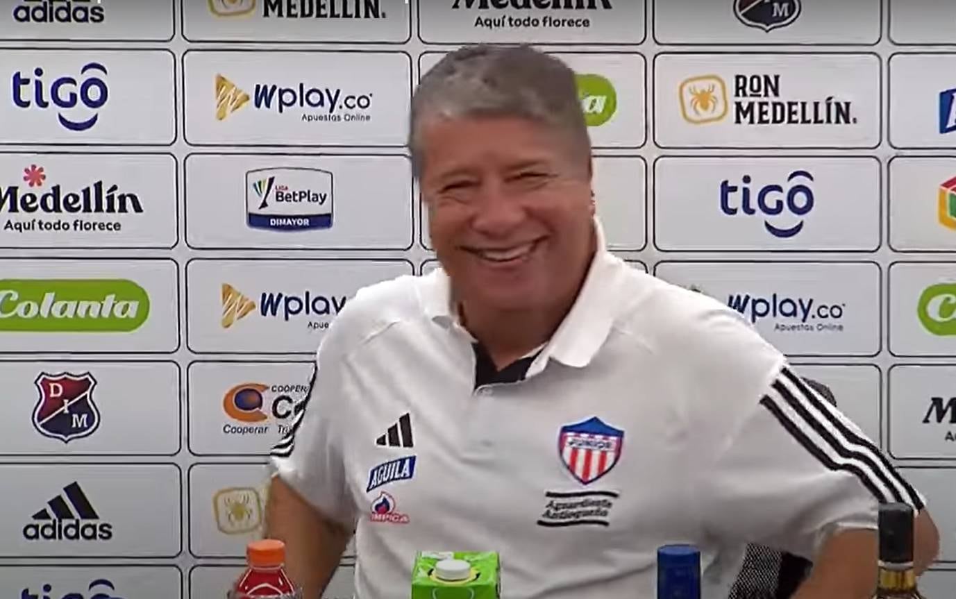 Hernán Darío 'El Bolillo' Gómez, técnico de Junior.