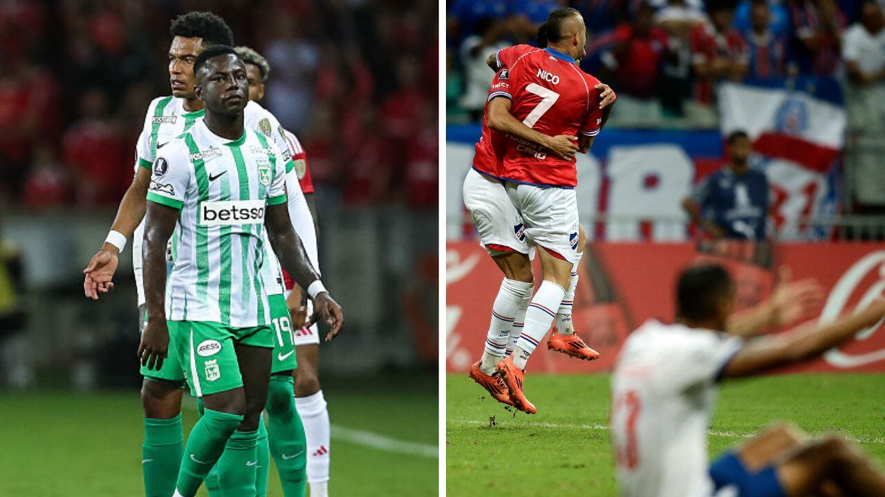 Tabla del grupo F de la Copa Libertadores.