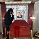 Cuerpo de Santiago Lora siendo velado en Aguachica, Cesar.