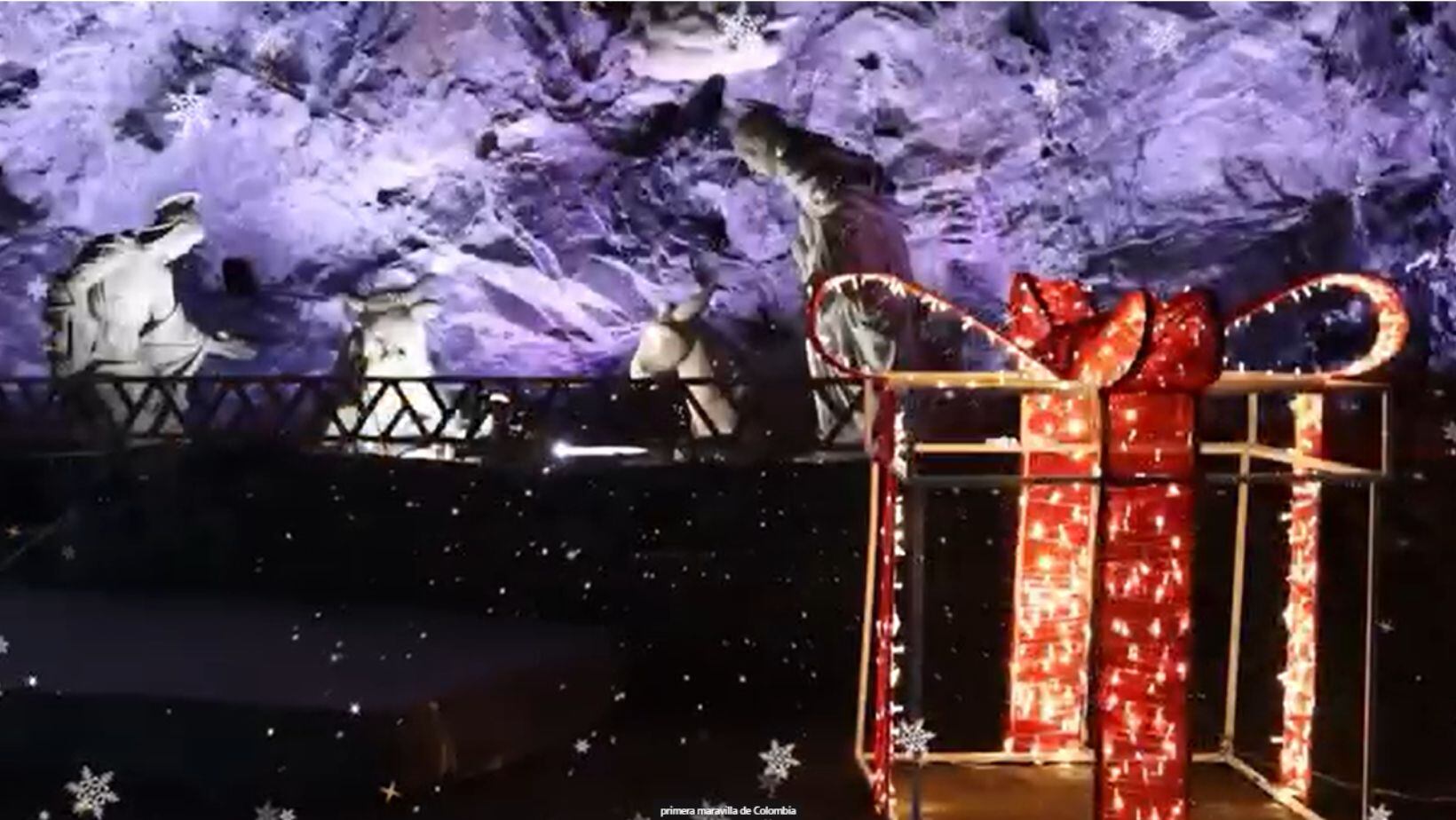 Se enciende la Navidad en la Catedral de Sal de Zipaquirá: viva la magia de estas fiestas a 180 metros sobre tierra