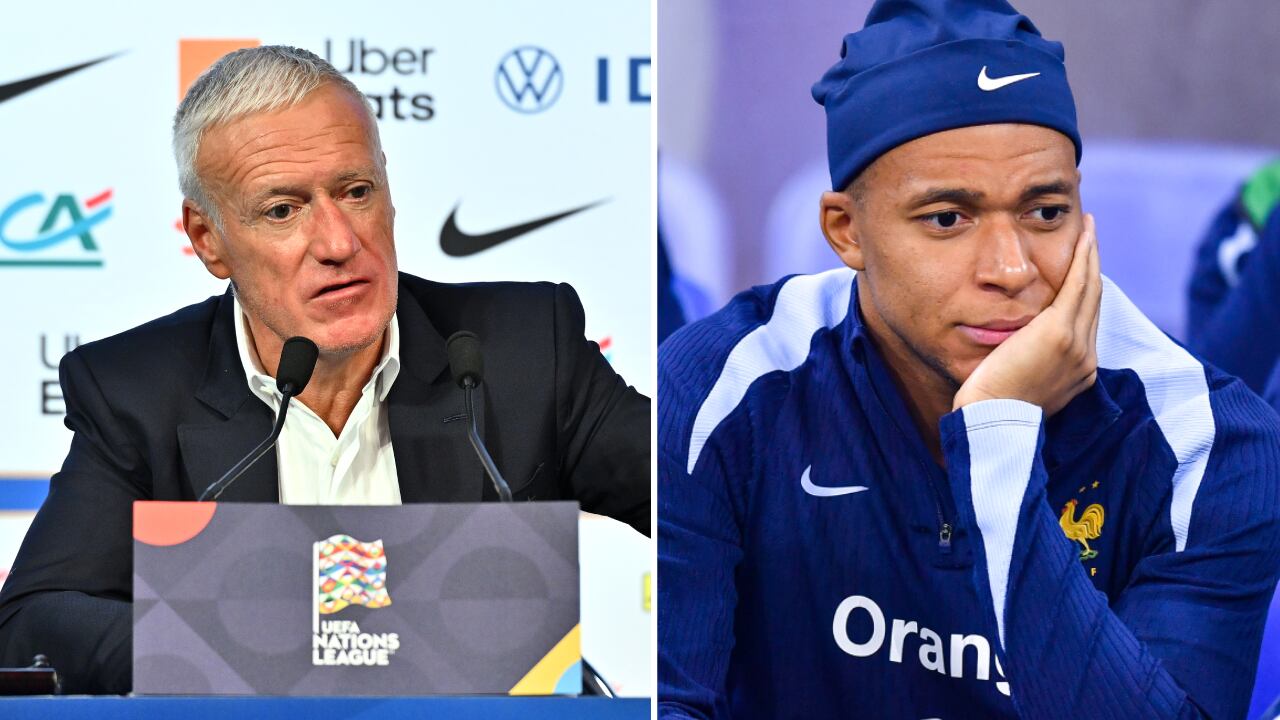 Didier Deschamps dejó por fuera de la convocatoria a Kylian Mbappé