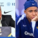 Didier Deschamps dejó por fuera de la convocatoria a Kylian Mbappé