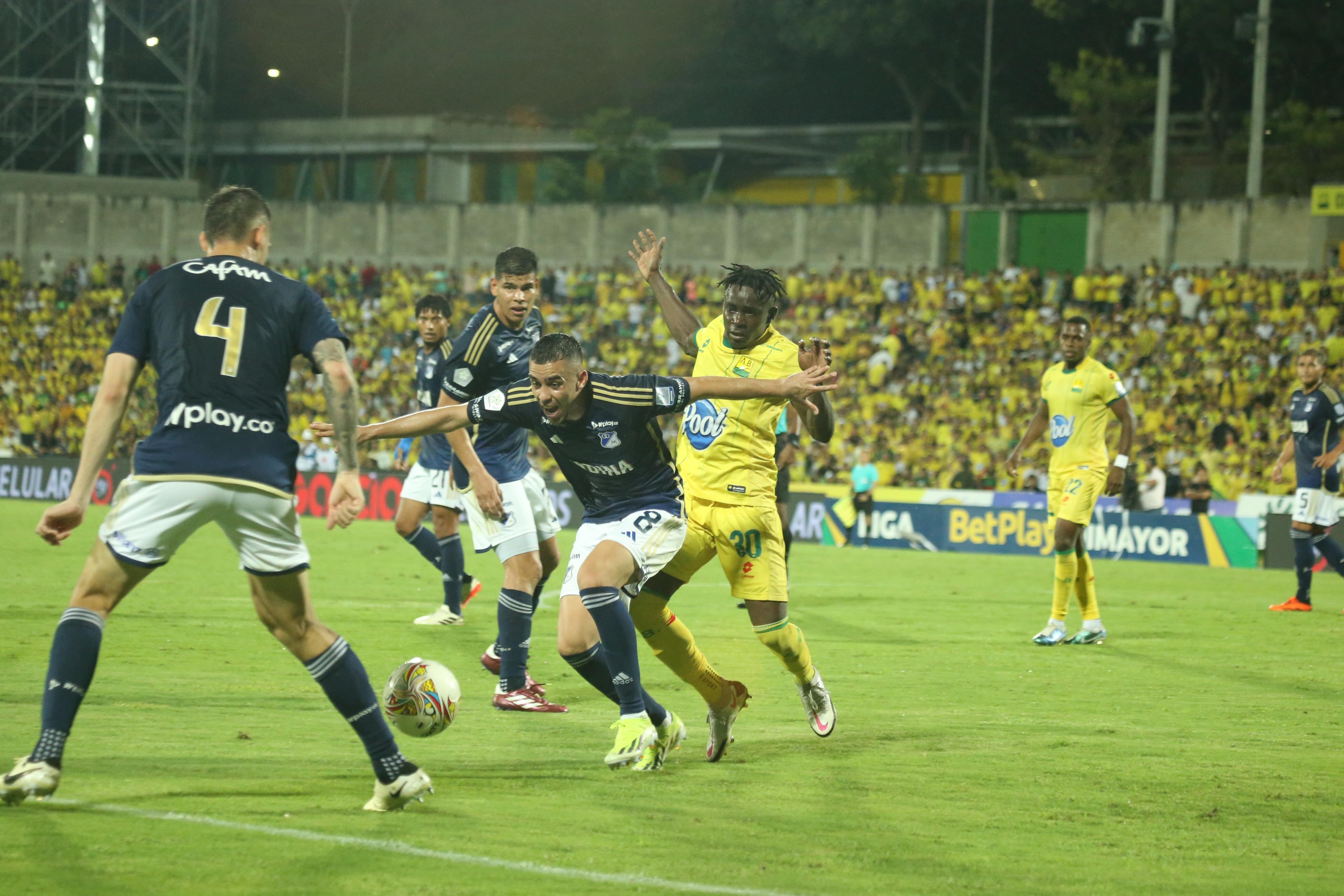 Atlético Bucaramanga vs Millonarios - fecha 4 cuadrangulares - Liga BetPlay.