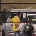 La camioneta se estrelló contra un separador del MIO en el oriente de Cali.