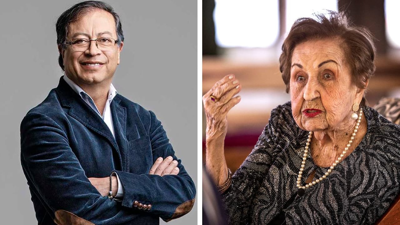 Cecilia Suárez de Hernández, madre del candidato Rodolfo Hernández, habló del deseo de ver a su hijo en la presidencia de la República. Foto: montaje SEMANA.