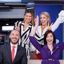 La presentadora aparecía en la transmisión de las mañanas del noticiero.