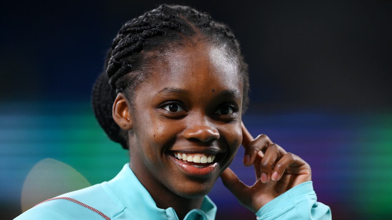 Linda Caicedo, figura de la Selección Colombia.