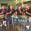 Programa de deportes durante el terremoto en Panamá
