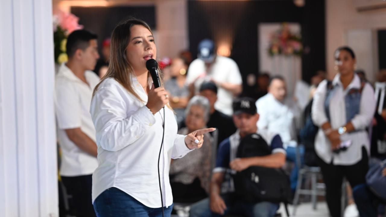 Nataly Vélez, de Cambio Radical, fue candidata a la Cámara de Representantes por Antioquia.