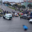 Un hombre perdió la vida al lanzarse del puente de la Calle 6 con NQS en Bogotá