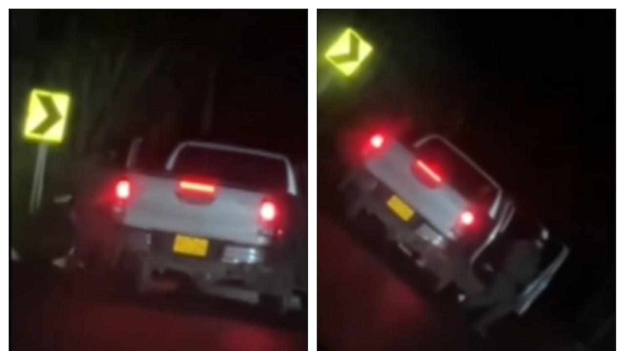 Delincuentes, grabados en asalto a ocupantes de camioneta en la vía Rosas-Timbío, en el Cauca.