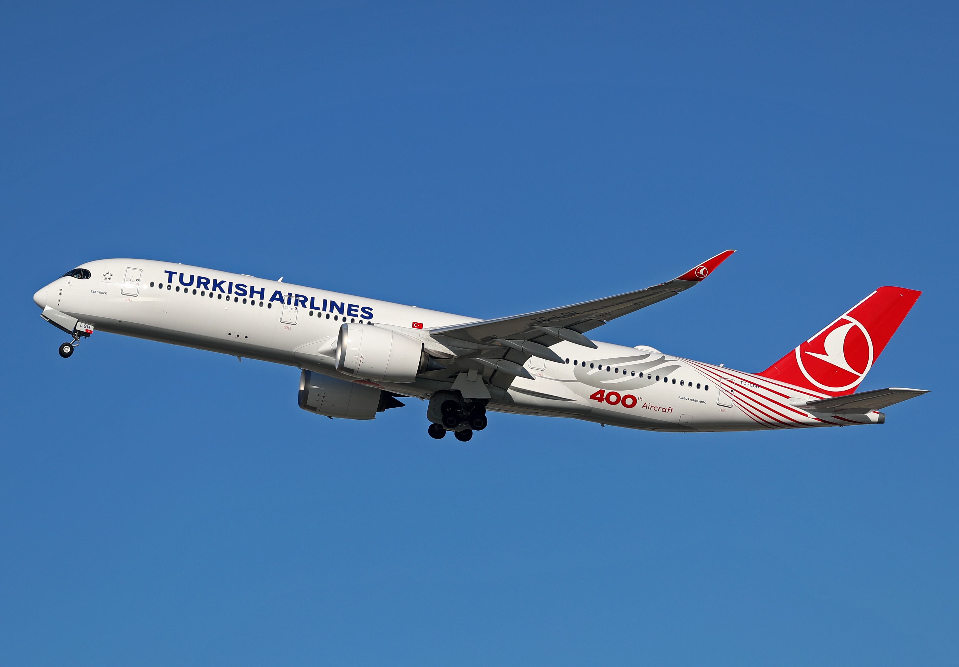 Vuelo de Turkish Airlines.