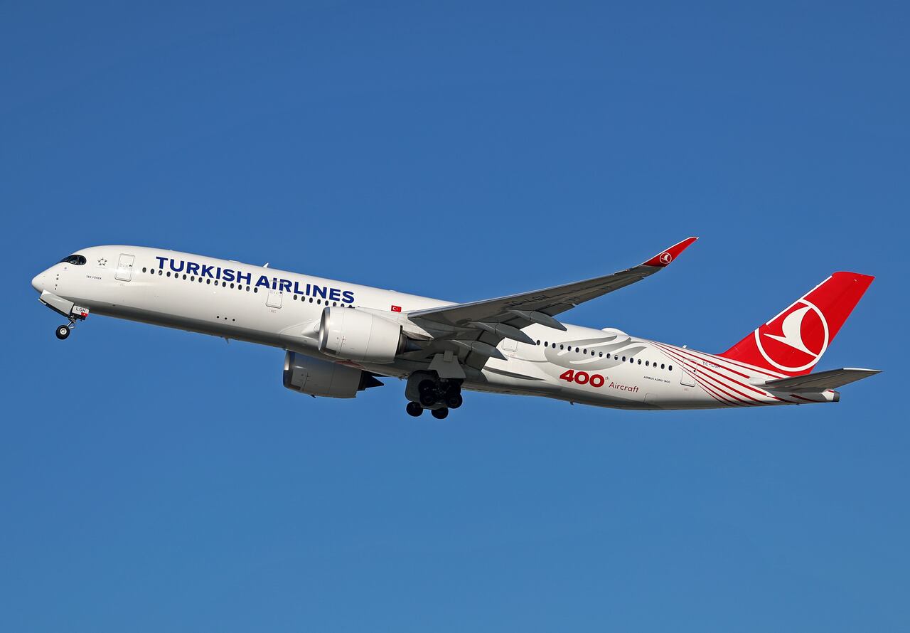 Vuelo de Turkish Airlines.