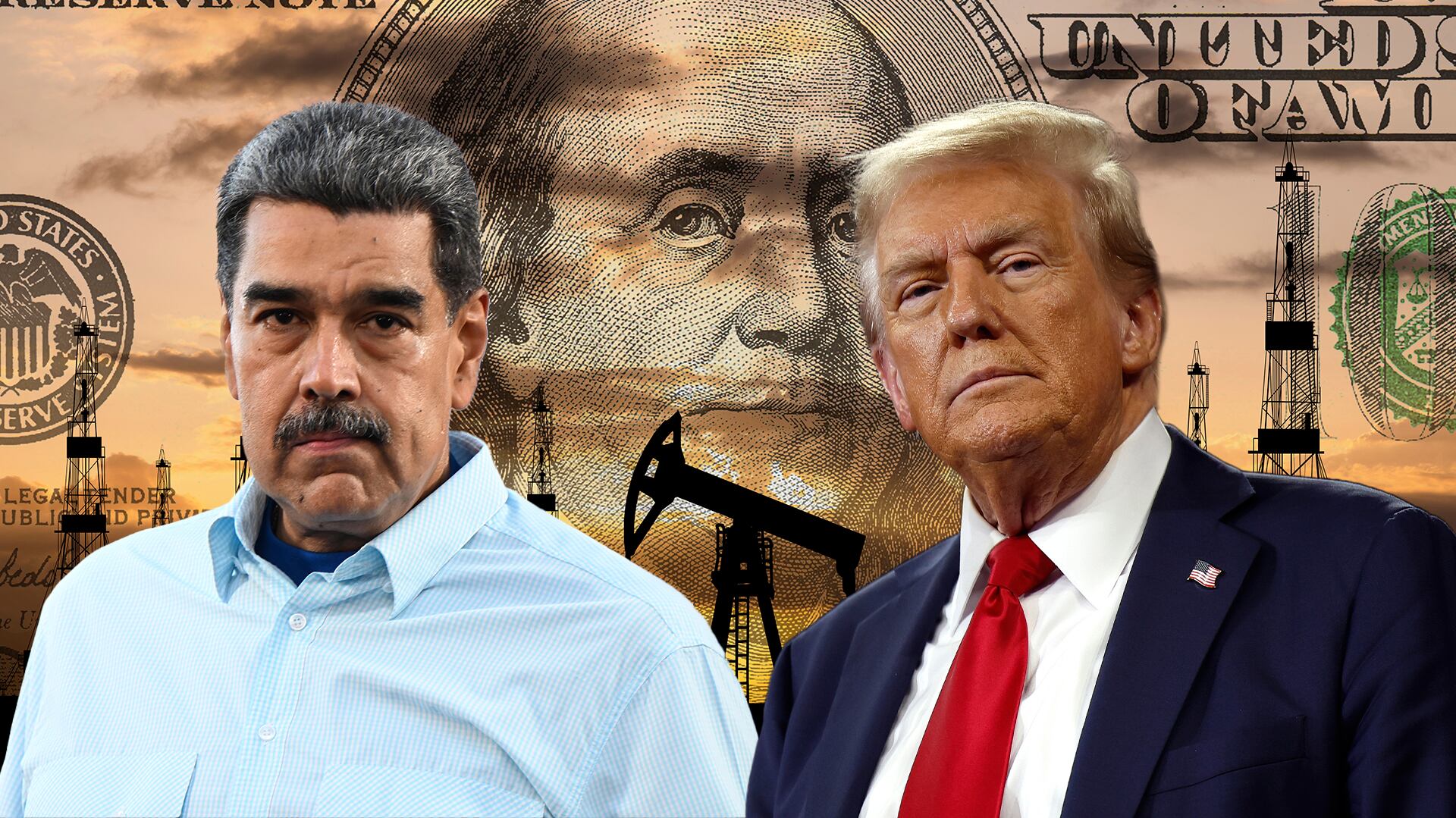 Donald Trump Y Nicolas Maduro.