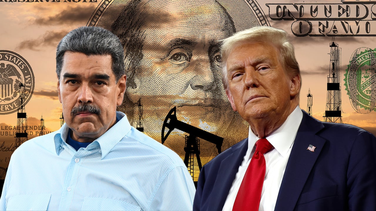Donald Trump
Nicolas Maduro
Dolar petroleo