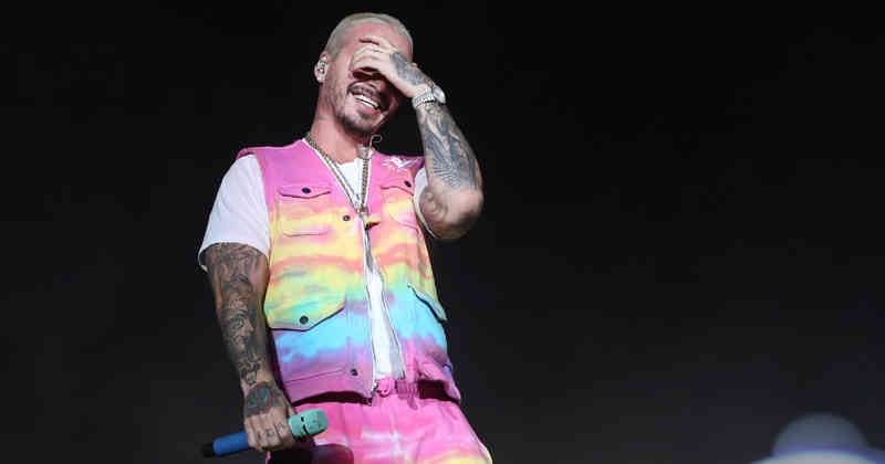 Aunque en un principio J Balvin se abstuvo de pronunciarse sobre las manifestaciones, en su concierto en Medellín el pasado fin se semana decidió hablarle al gobierno de Iván Duque. Foto: Getty Images