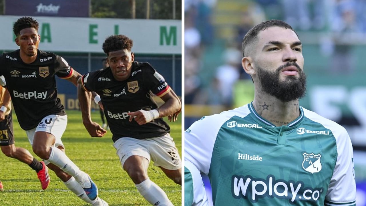 Internacional de Bogotá sigue líder y al Cali se le escapó la victoria.