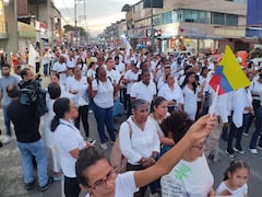 Marcha contra la violencia en Jamundí Valle
