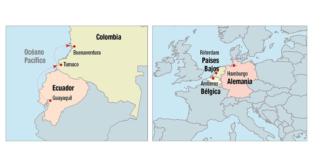  El papá de la reconocida actriz implicado en el envío de una tonelada de cocaína a España usó la ruta de Ecuador. 