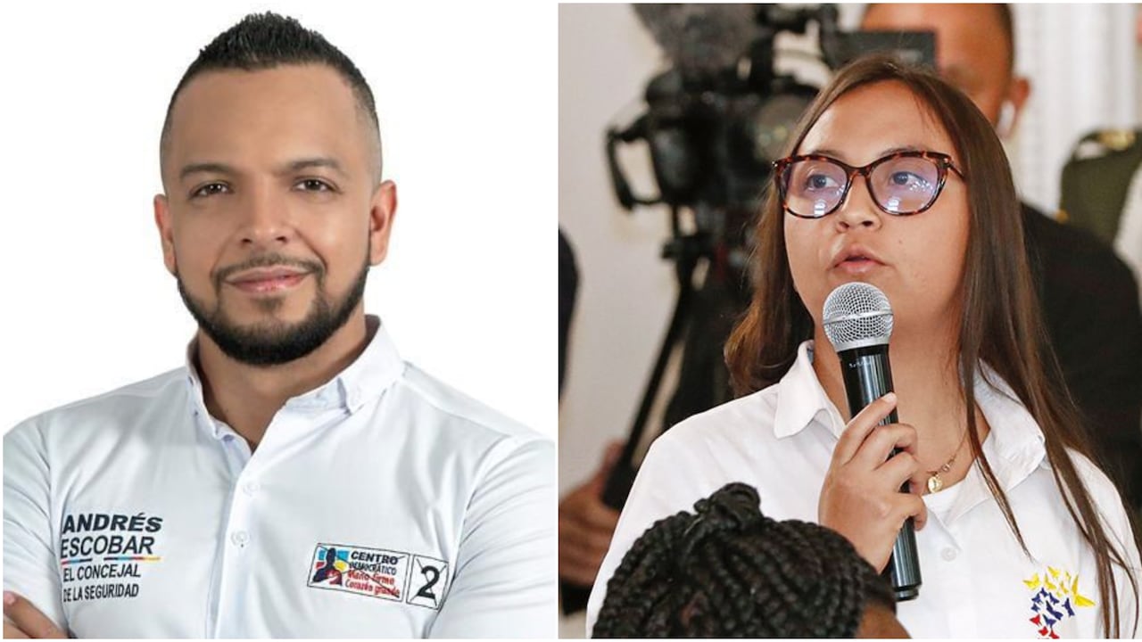 Andrés Ecobar y Gabriela Posso