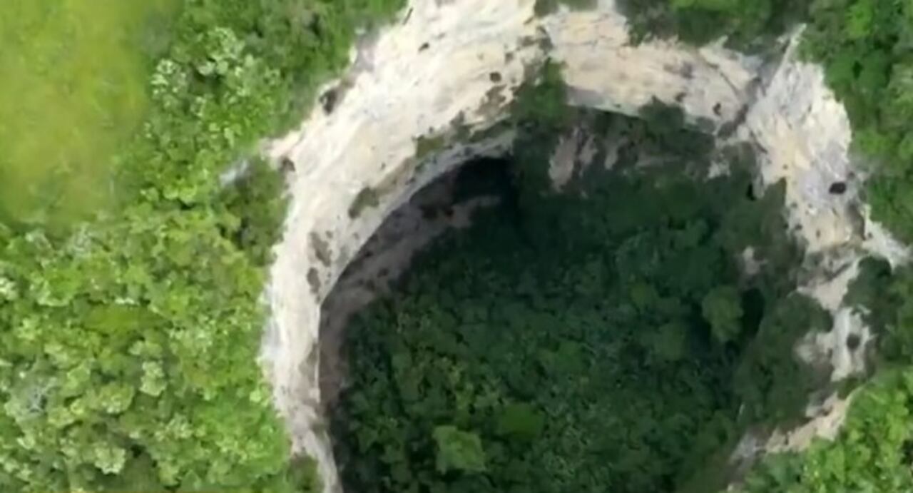 Colombia alberga el segundo hoyo del aire más grande del mundo: descubra dónde se encuentra