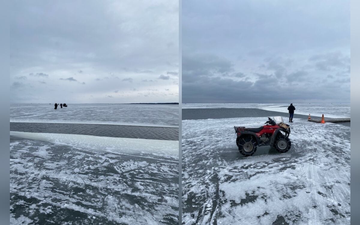 200 pescadores quedaron atrapados luego del desprendimiento de un pedazo de iceberg en Estados Unidos