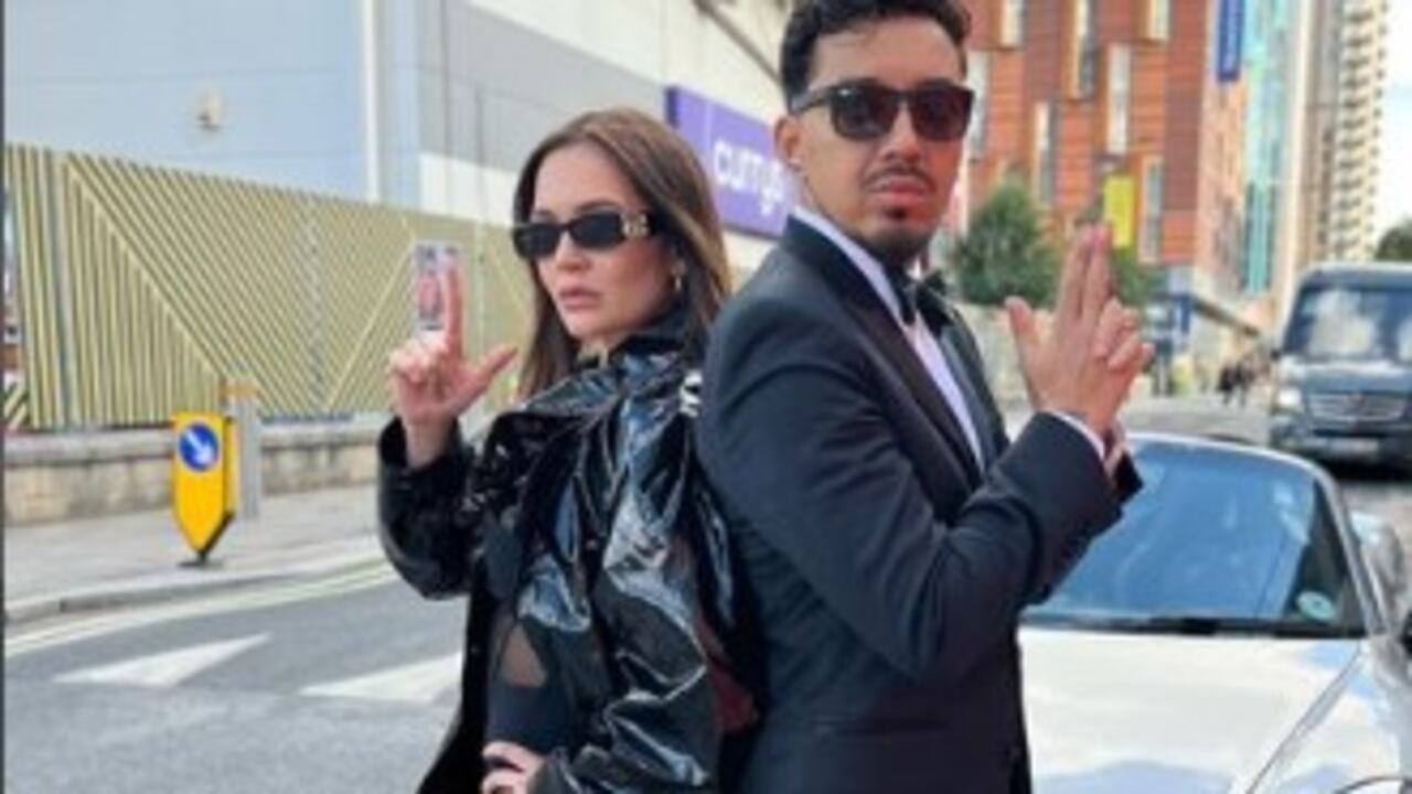Lina Tejeiro y Lokillo estuvieron juntos en Londres